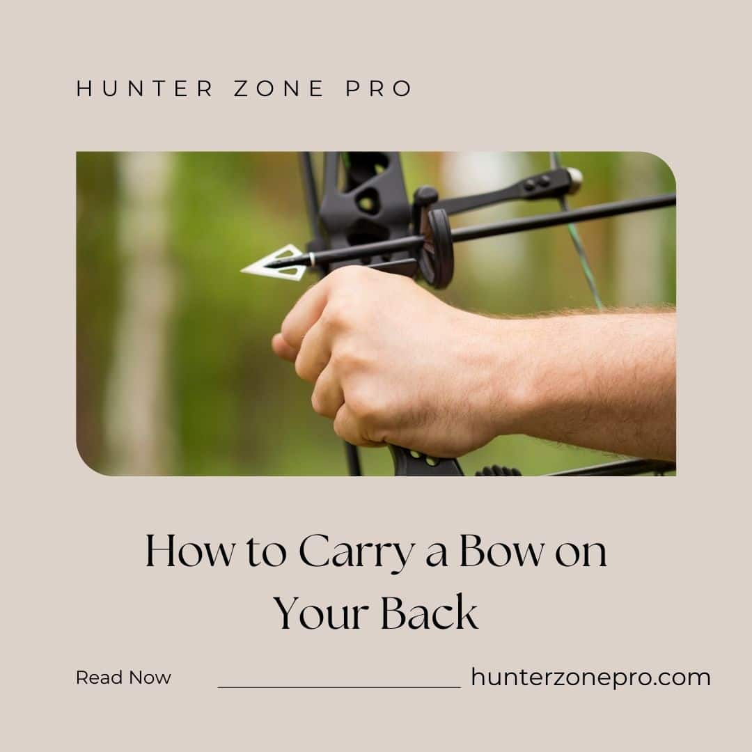 How to Carry a Bow on Your Back 1